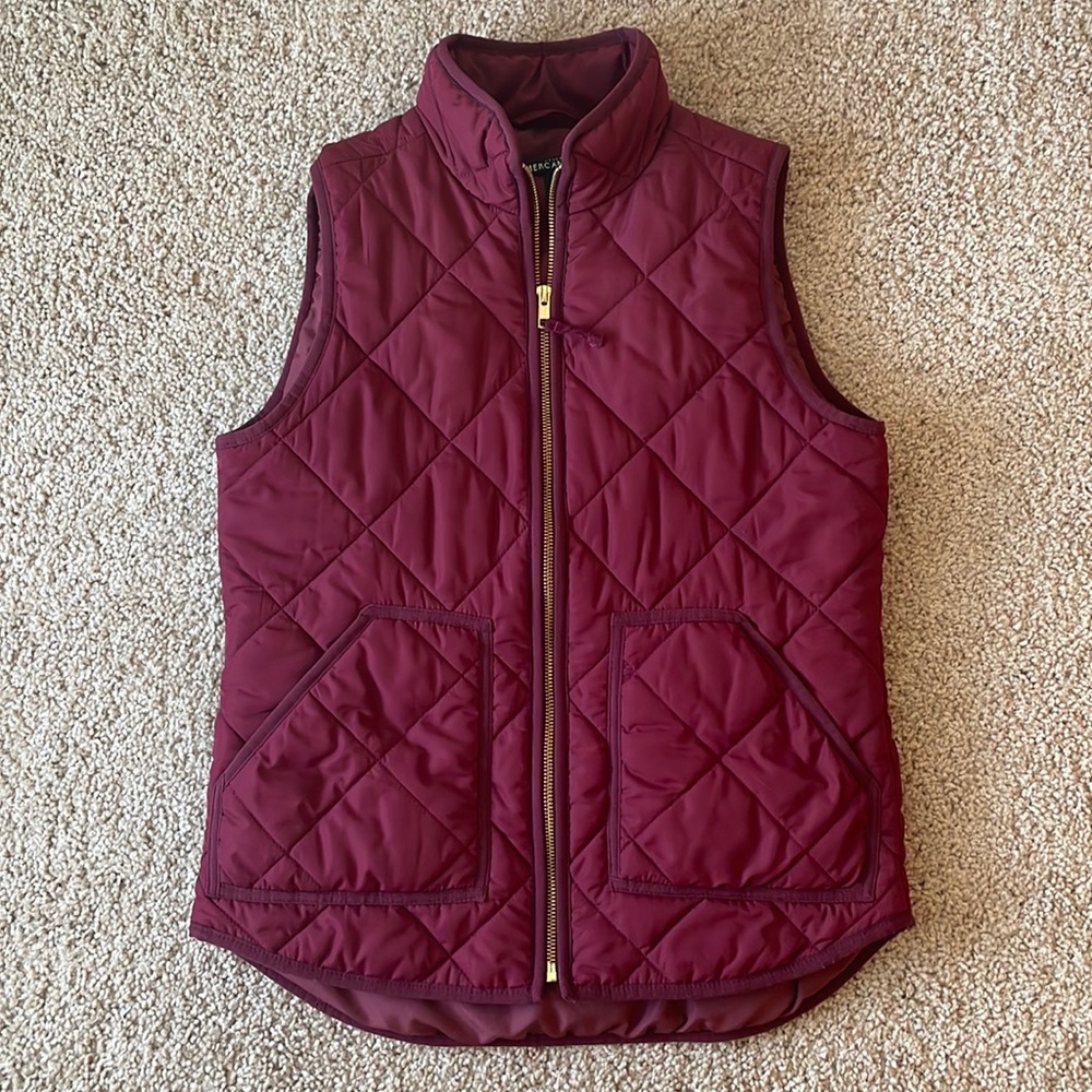 J. Crew Mercantile Quilted Vest